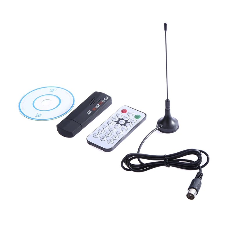 1 компл. Цифровой ТВ тюнер USB 2 0 Dongle Stick TV SDR приемник RTL2832U + R820T DVB T DAB FM высокое