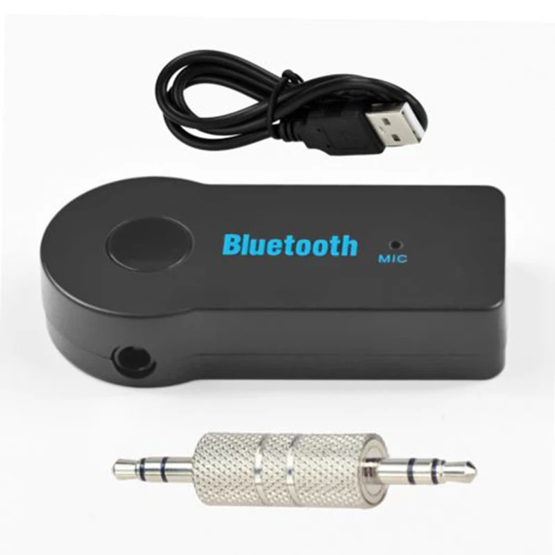 Приемник Bluetooth портативный автомобильный адаптер и Aux для потоковой музыки