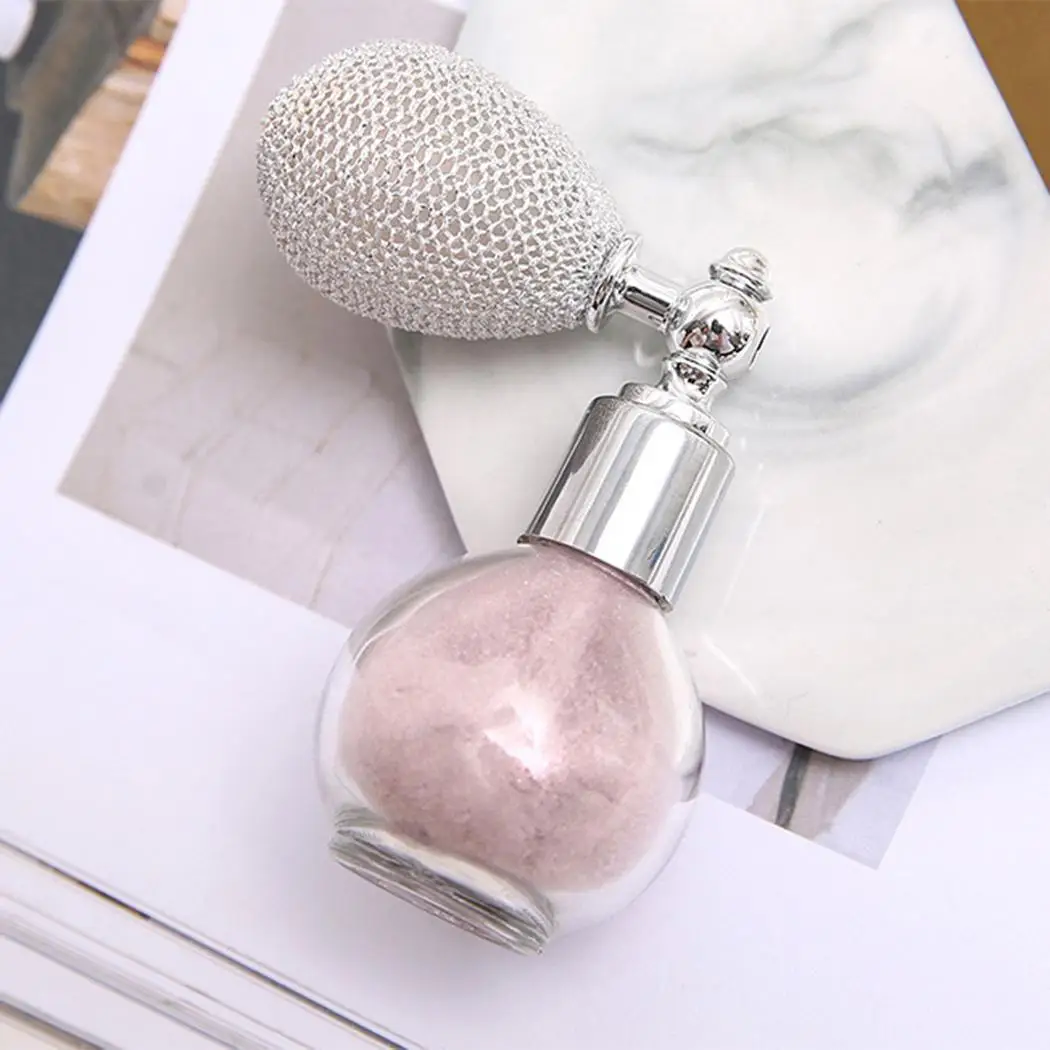 Женская косметическая пудра натуральный спрей блестящая 70 2 г сжатая подушка