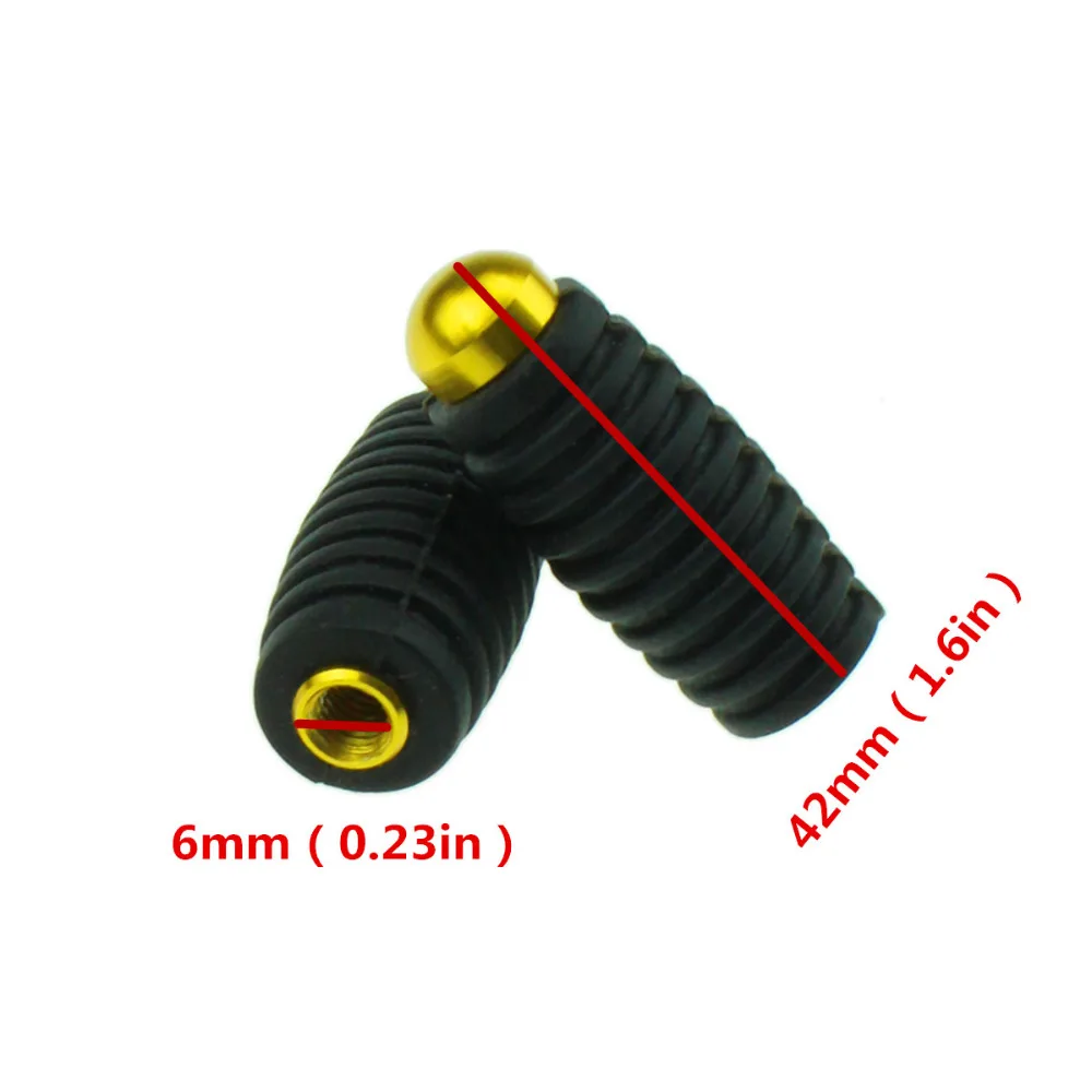 

For TRIUMPH DAYTONA 675R 2013 - 2016 2014 2015 CNC 6MM Racing Motorcycle Aluminum Footrests Footpegs Foot Rests Rear Pedals