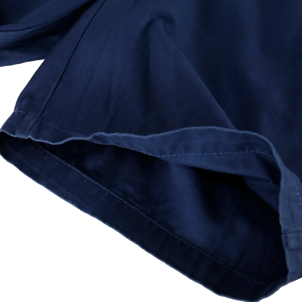 2017 Мужской ремень дизайн темно-синие летние по колено Шорты Брюки Модные