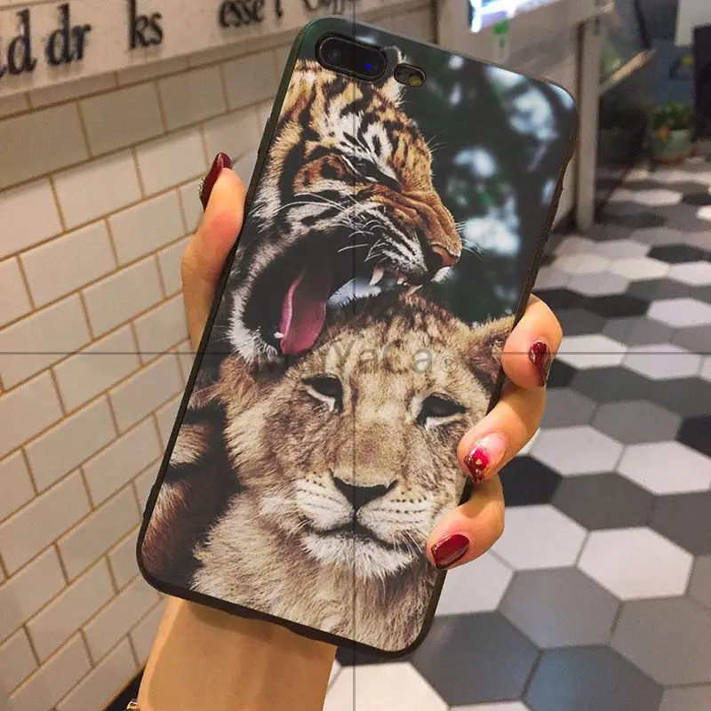MaiYaCa лев тигр Мягкий ТПУ чехол для телефона чехол мягкий TPU Funda Coque для iPhone 8 7 6 6S Plus 5 5S SE XR X XS MAX Coque Shell