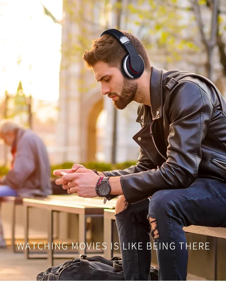 MH7 беспроводные Bluetooth наушники спортивные HiFi гарнитура Складные стерео игровые наушники с микрофоном Поддержка TF карты для iphone