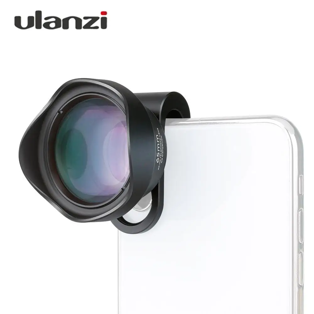 Телеобъектив Ulanzi PH 8151 65 мм 4K HD для iPhone Samsung Huawei Xiaomi объектив камеры телефона с