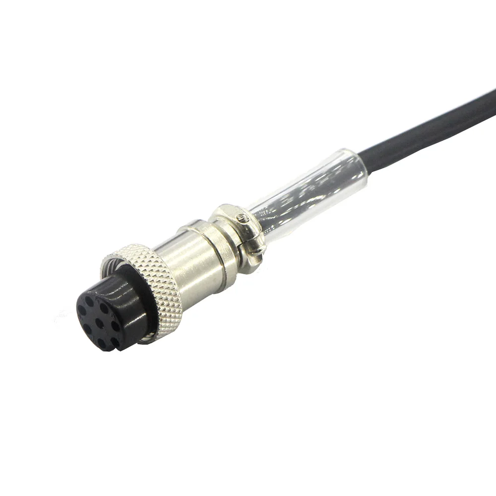 8PIN GX16 8 женский Динамик Микрофон Кабель пружинная линия для Kenwood MC 44 261 ICOM HM 36 IC 449C
