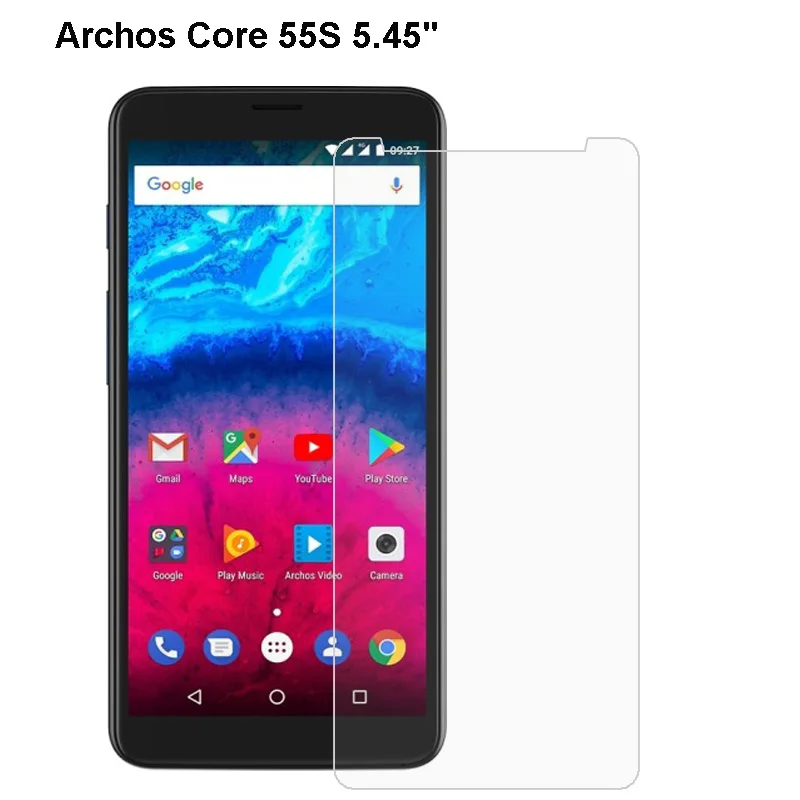 2 шт. Защитная пленка для экрана смартфона Archos 50f Helium Neon Core 55S 50b|Защитные стёкла и