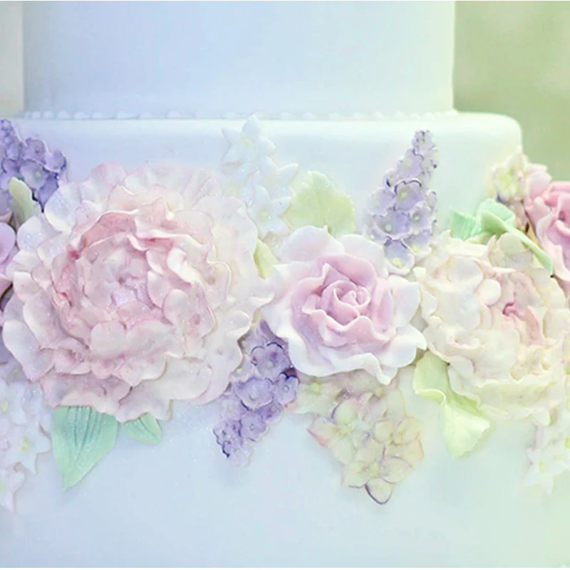 Yueyue Sugarcraft перо силиконовая форма помадка формы для украшения торта инструменты