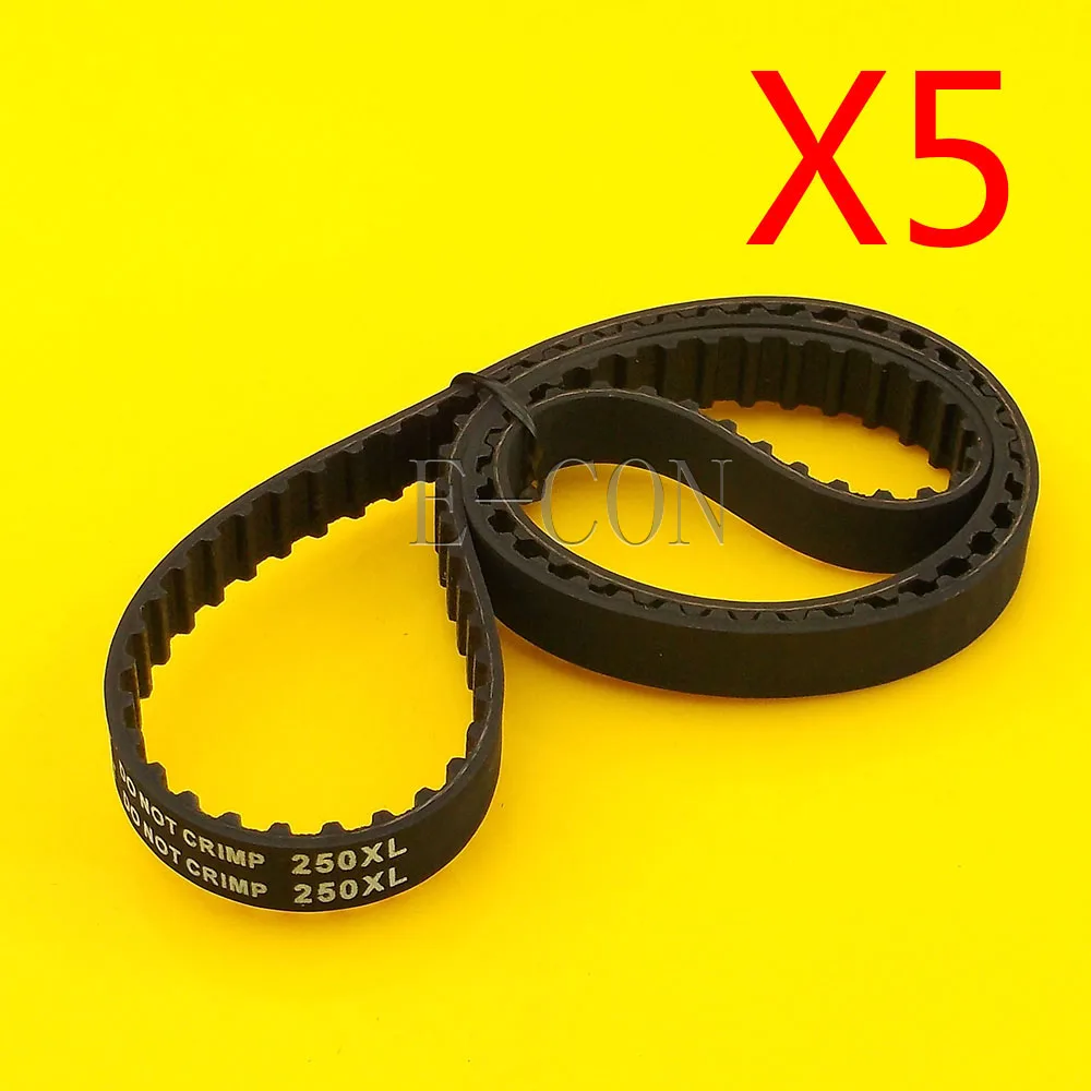 5 шт., зубчатый ремень 250XL L039, 125 зубьев, ширина 0,39 дюйма (10 мм), XL, положительный приводной шкив для шагового двигателя с ЧПУ и гравировального с...
5 шт., зубчатый ремень 250XL L039, 125 зубьев, ширина 0,39 дюйма (10 мм), XL, положительный приводной шкив для шагового двигателя с ЧПУ и гравировального с...