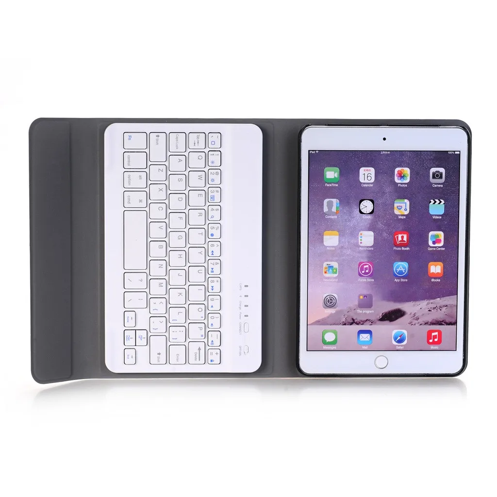 Беспроводная Bluetooth клавиатура ZELOTES для IPad Mini 1 2 3 полноразмерная Защитная