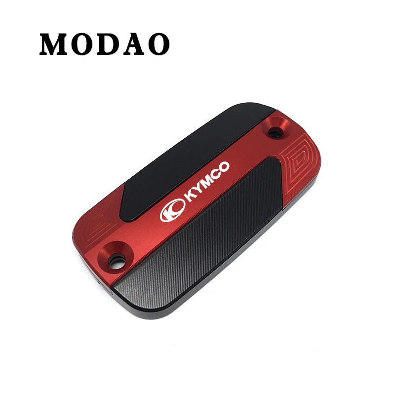 Red Для KYMCO центральный DT 125, 200, 300, 350 XCITING K-XCT мотоцикла с ЧПУ передний бак для тормозной жидкости крышка - Цвет: Red