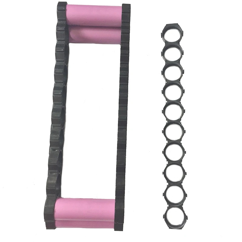 

18650 Battery Holder Bracket ABS PC Plastic Battery Spacer 10S1P 10S2P 10S3P 10S4P 10S5P Expandable Battery Holder