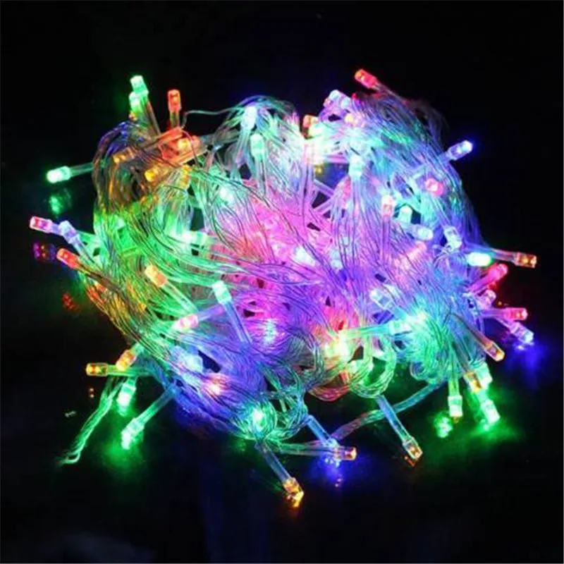 

Outdoor Lighting 20M 30M 300led 50M 400LED AC220V EU Fairy String Lights 8 Modes for Wedding Christmas Party Holiday Decoration