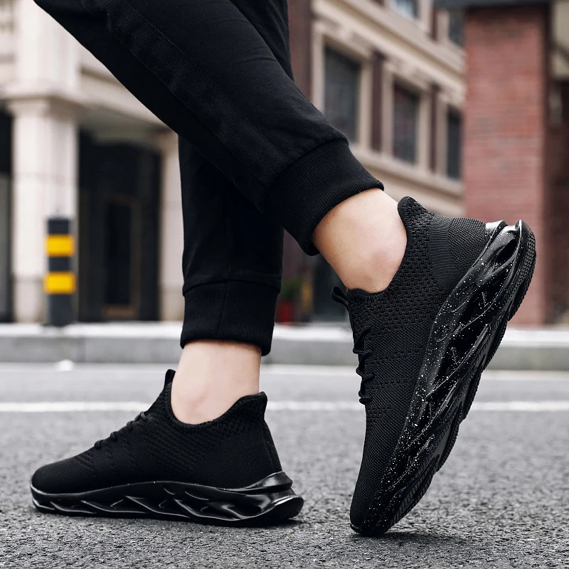 Кроссовки мужские дышащие спортивная обувь для фитнеса тенниса плоская подошва