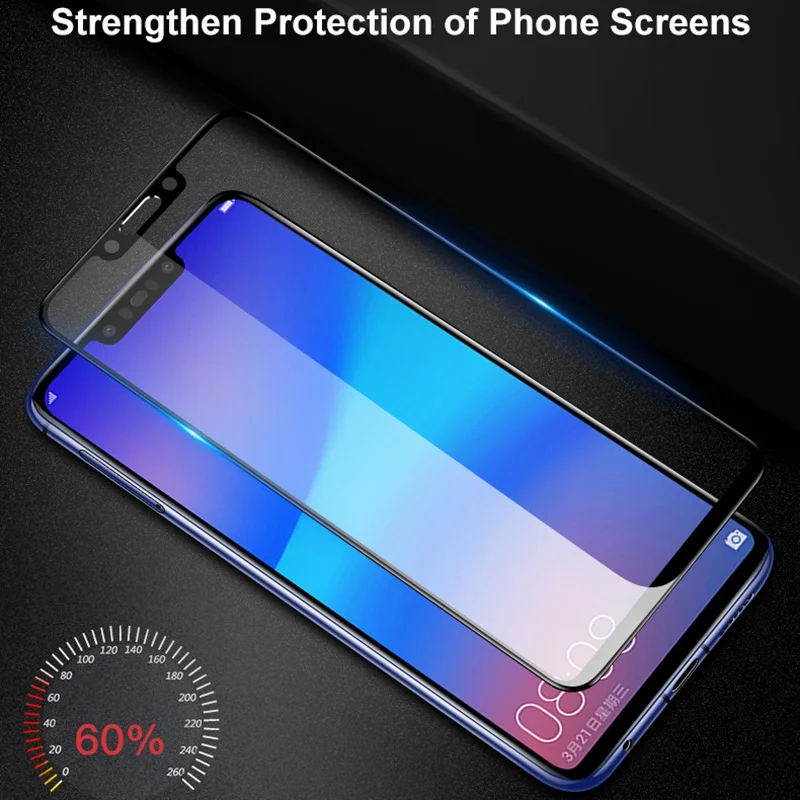 Защитное закаленное стекло 9D для Huawei Nova 3 3i 2 2i 4 5 5i Pro 9H Защитная пленка экрана 6 SE |
