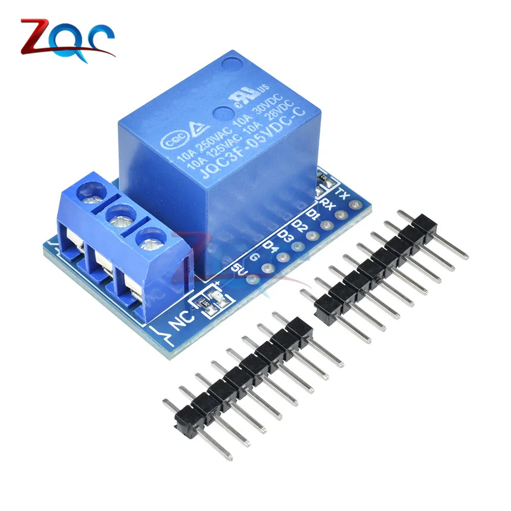 Релейный Щит ESP8266 V2 для WeMos D1 Mini макетная плата 5 В релейный модуль Arduino ESP8266|esp8266