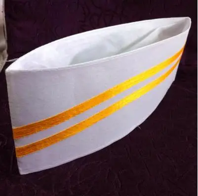 2018 новая одежда шеф повара Кепка однотонная мягкая Рабочая шляпа плиссированная