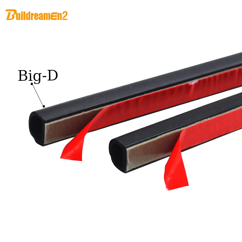 Buildreamen2 автомобильный Стайлинг дверной капот багажника уплотнительная полоса
