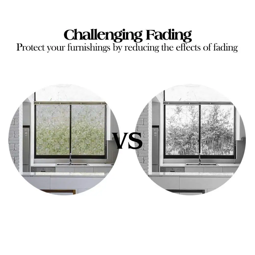 Funlife матовая оконная пленка виниловая декоративная самоклеящаяся