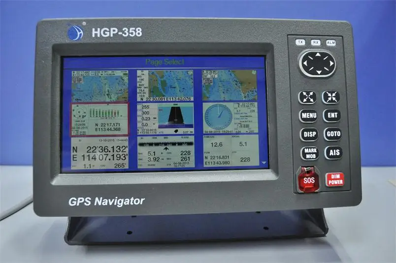 201 7 HGP-358 inch Морские GPS картплоттер Лидер продаж конкурентная цена from фабрики |