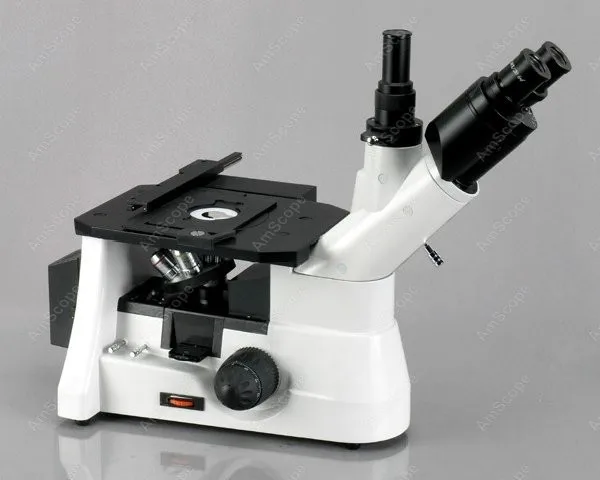 Инвертированный металлургический микроскоп AmScope supply 40X 800X XL поляризационный +