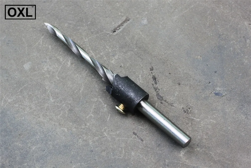 High Speed Steel Carpentry Steps Drill Guide Heavy Head Bit Punch Chamfer On Screw One | Инструменты