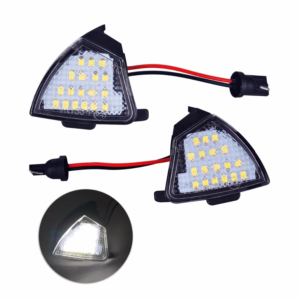2 шт. светодиодный под боковое зеркало Puddle лампы сигнала поворота без ошибок