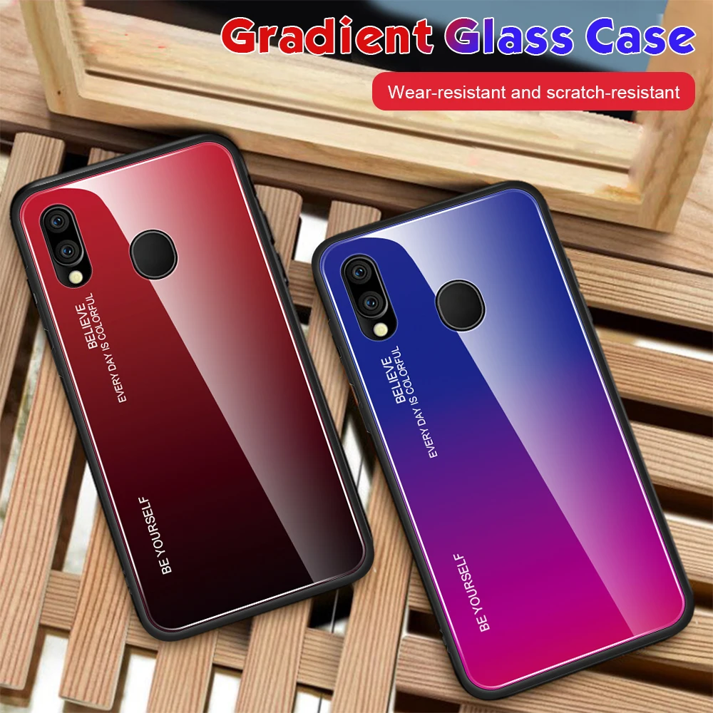 Чехол из закаленного стекла для телефона для samsung Galaxy S10 5G A50 A30 A40 A60 A70 A20 A10 S8 S9 J4 J6 плюс A7 M20 M30 M10 крышка чехол