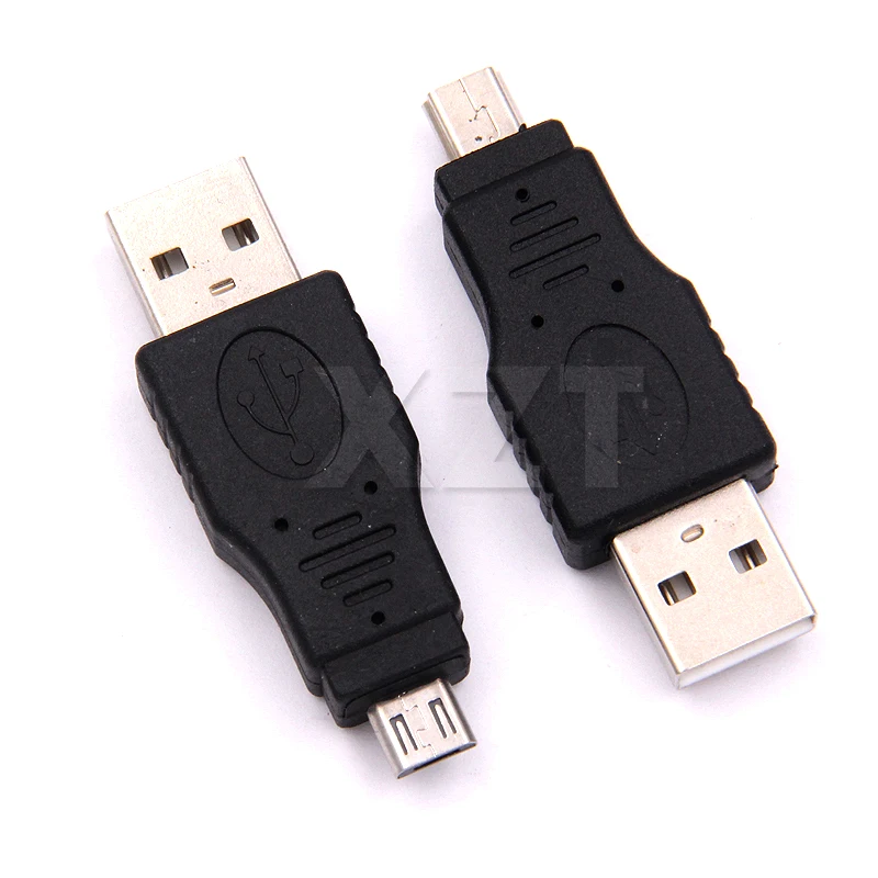 10 шт./компл. OTG 5pin F/M мини микро USB смены адаптер конвертер штекер гнездо гаджеты