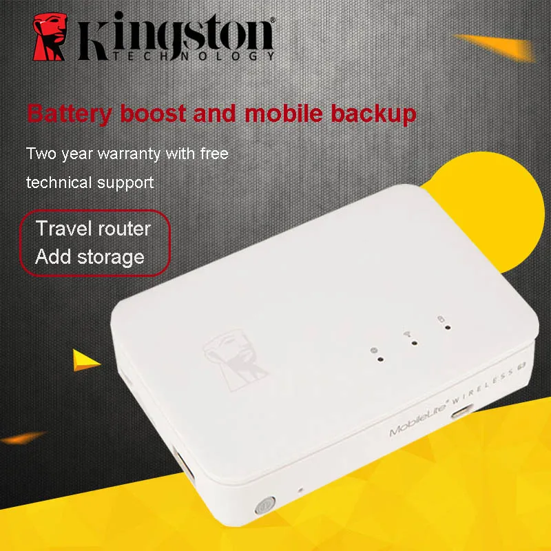 Внешний аккумулятор Kingston MobileLite Многофункциональный беспроводной G3 с поддержкой