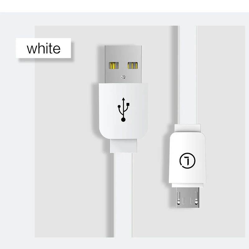 LINGCHEN Micro Usb кабель для samsung S6 S7 2A Быстрая зарядка мобильного телефона кабель для Xiaomi Кабель зарядного устройства микро-usb для huawei - Цвет: White