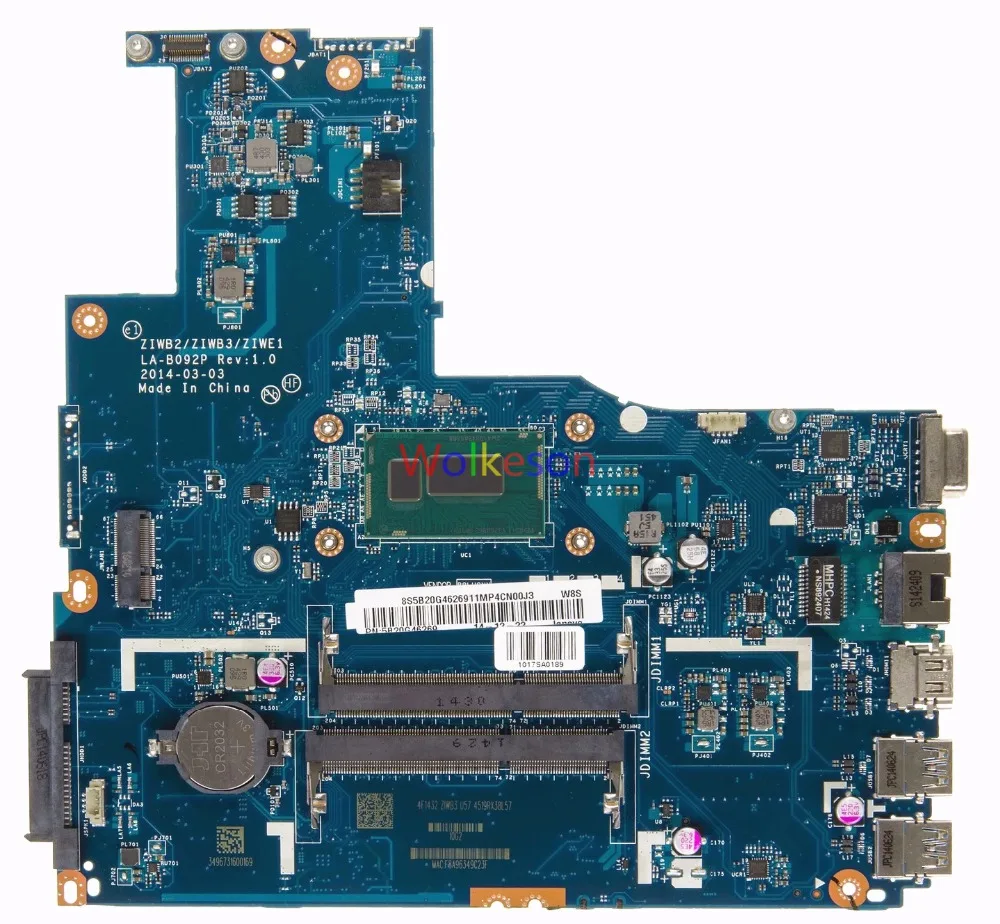 SHELI для lenovo B50 70 материнская плата ноутбука W/I5 4210U процессор FRU 5B20G46269 ZIWB2 ZIWB3 ZIWE1 LA B092P