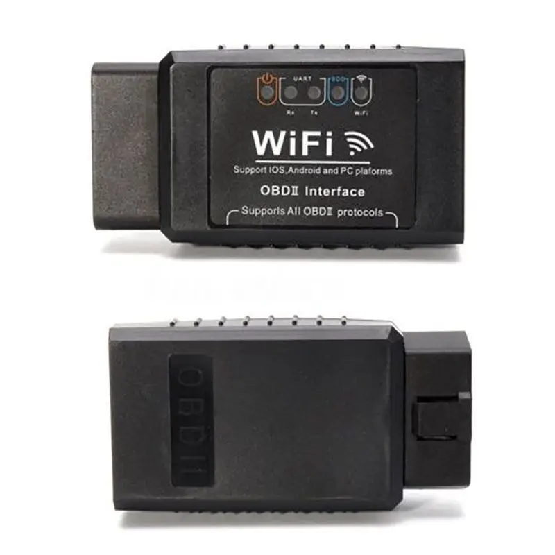 ELM 327 WIFI V1.5 черный поддерживает Android Apple dual system OBD2 автомобильный