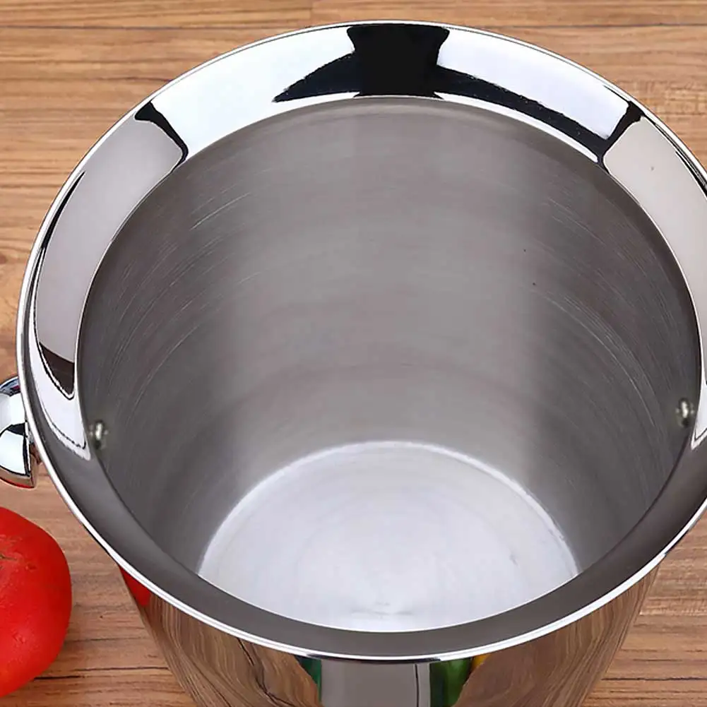 2L/3L нержавеющая сталь утолщенная красное вино ледяное ведро охладитель коробка утолщение шампанского ведро льда ведро вина охладитель для бара отеля