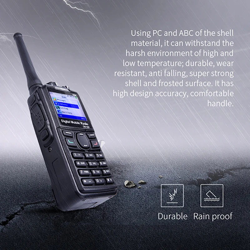 Рация ПМР DM-960 TDMA Ham Radio DM960 136-174 МГц/400-480 МГц с gps двойной слот раз совместимость с MOTOTRBO