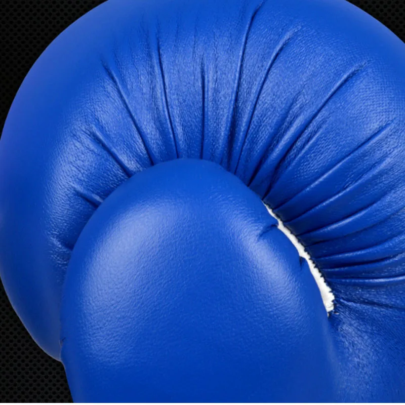 Высокое качество искусственная кожа ткани 10 унций боксерские перчатки Муай Тай