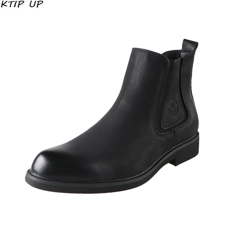 Роскошные Брендовые мужские ботинки; Новые мужские ботинки; кожаные мужские ботинки с добавлением шерсти; повседневные Ботинки martin; мужские большие ботинки; Zapatos