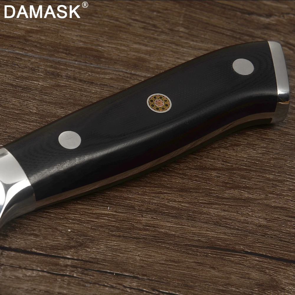 DAMASK наборы кухонных ножей 4 шт. нож из дамасской стали VG10 японский сантоку шеф