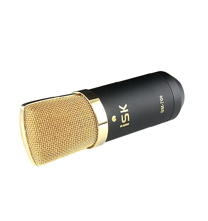 Конденсаторный микрофон ISK с покрытием из чистого золота большая Вибрирующая