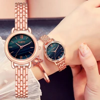 gaiety women watches new rose gold silver ladies bracelet watch womens quartz dress wristwatch feminino reloj mujer kol saati