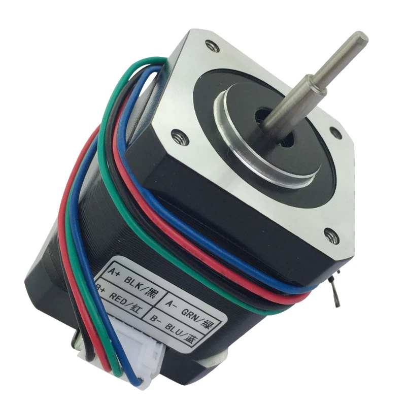 

42BYS stepper motor micro DC stepper motor 3D engraving machine dual output shaft 12V-36V