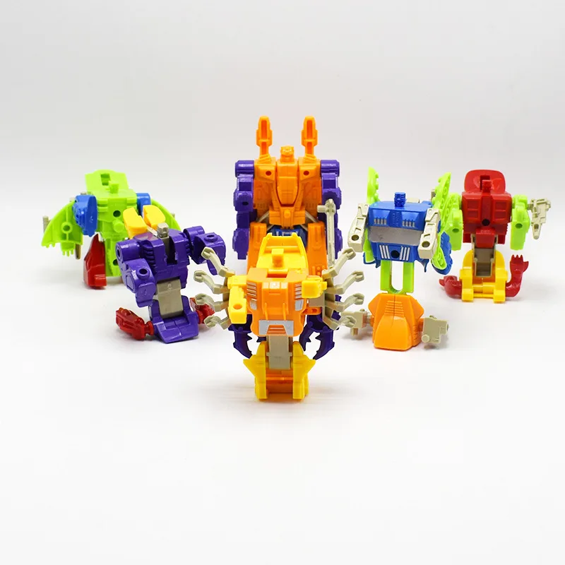 6 Set/Lot In1 Ocean Star Combination Deformation Mech Robot Develop Intelligence Building Blocks Toys for Children Transformer | Игрушки и