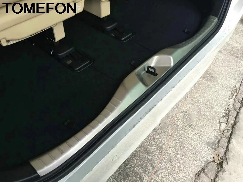 Экстерьер TOMEFON для Toyota Alphard Vellfire AH30 2015 2019 задний корпус бампер порог двери