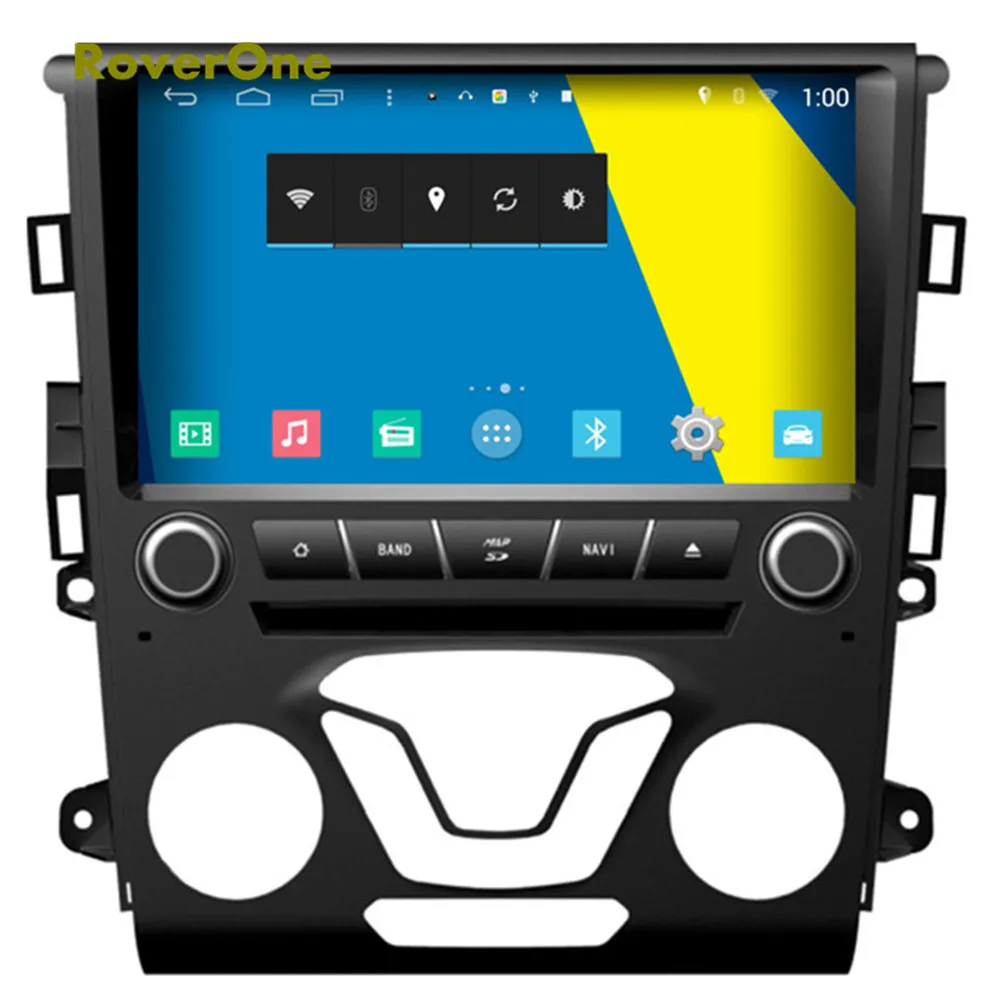 Ford для Mondeo Fusion Сенсорный экран Android Auto Радио GPS навигационной Bluetooth автомобиля media