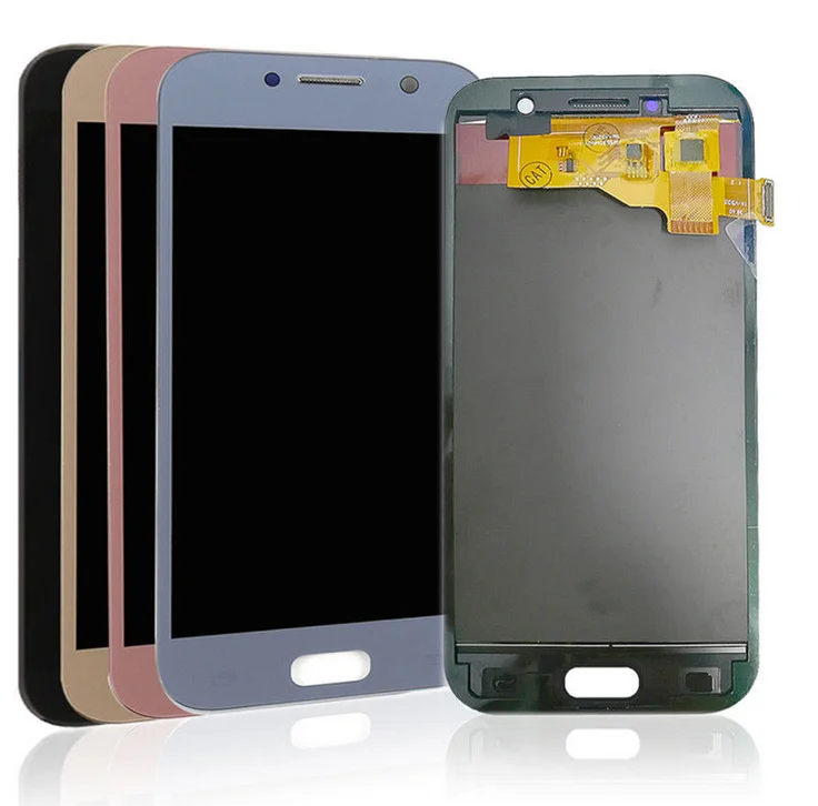 100% протестированный ЖК-дисплей TFT для Samsung A5 2017 A520 A520F дисплей ЖК-экран с сенсорным