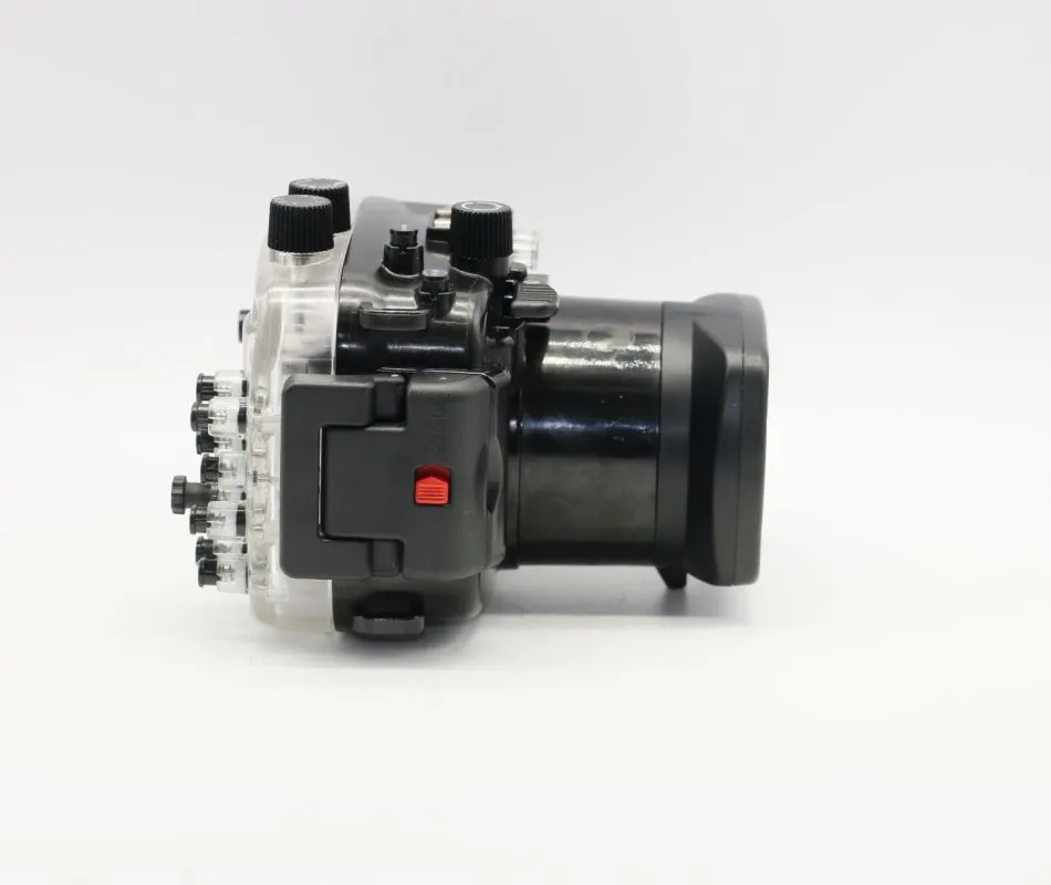 Waterproof Underwater Housing Camera Case for canon EOS-M3 Mark III 18-55mm Lens | Электроника