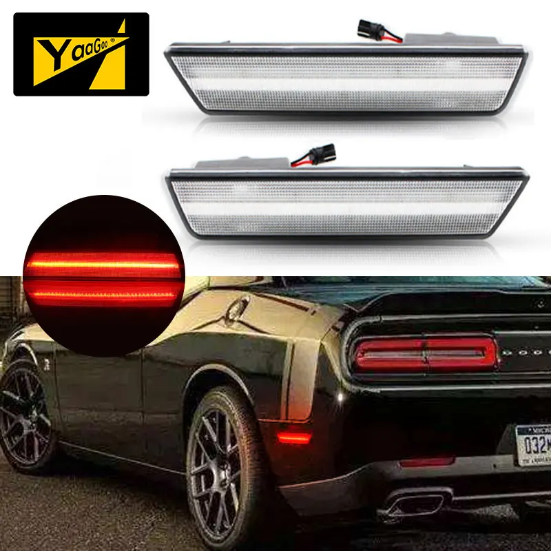 YaaGoo для Dodge Challenger 2008 14 11 зарядное устройство задние красные боковые габаритные