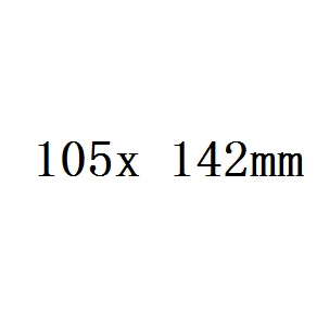 105x 142mm Блокнот из воловьей кожи, 6 размеров, пустая книга-блокнот, винтажный мягкий блокнот, ежедневный блокнот с крафт-обложкой, блокнот s - Цвет: 105x 142mm