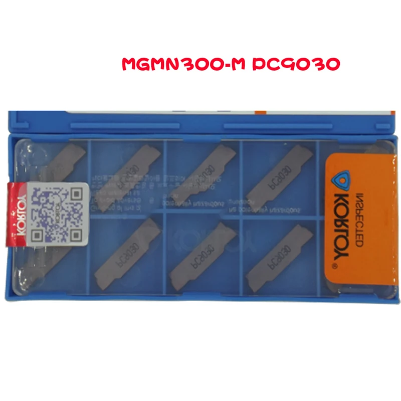 100 шт./лот MGMN300-M PC9030 цементированные твердые металлические вставки керамические