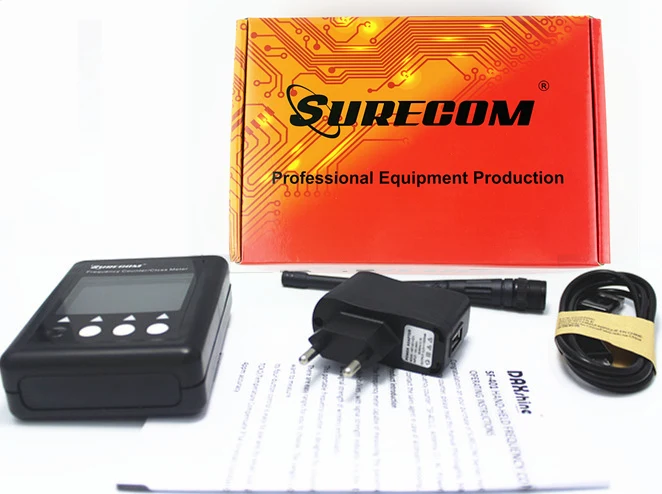 Цифровой радиотестер SURECOM 27 МГц 3000 декодер Портативный счетчик частоты для рации
