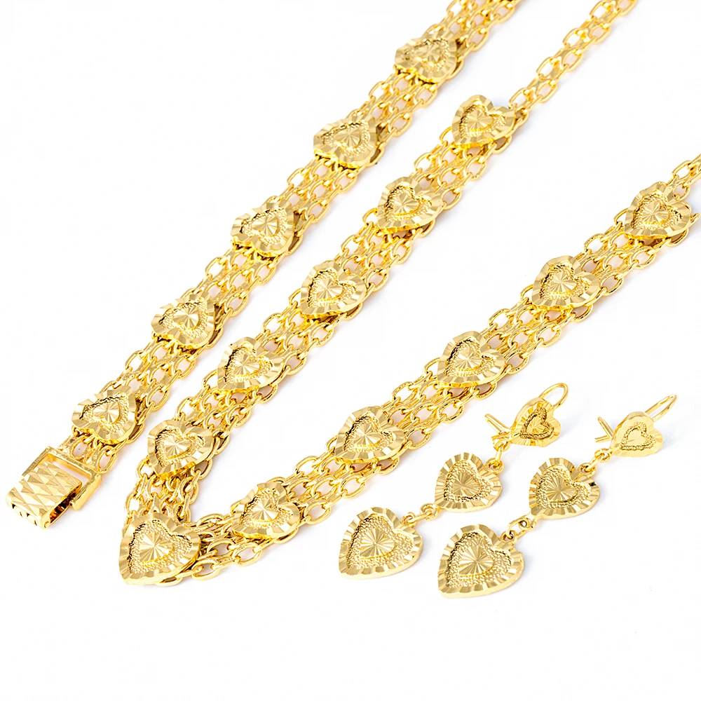 Бижутерия ethlyn Романтическая любовь в форме сердца золотой цвет ювелирные